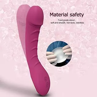 G Spot Vibrator Adult Pleasure for Women, Adult Sex Toys for Women and Couples, Full Silicone Soft Vibrating Dildo Massager for 