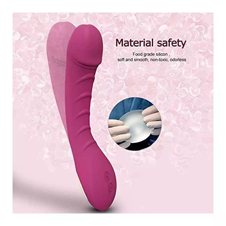 G Spot Vibrator Adult Pleasure for Women, Adult Sex Toys for Women and Couples, Full Silicone Soft Vibrating Dildo Massager for 