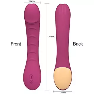 G Spot Vibrator Adult Pleasure for Women, Adult Sex Toys for Women and Couples, Full Silicone Soft Vibrating Dildo Massager for 