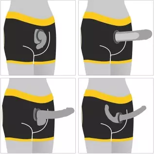 Adult Toy Strap on Harness Shorts Adult Sex Toy for Couple for Women Men Strap on Dildo dilldó for her for Pegging Unisex Lesbia Adult Toy Strap on Harness Shorts Adult Sex Toy for Couple for Women Men Strap on Dildo dilldó for her for Pegging Unisex Lesbia