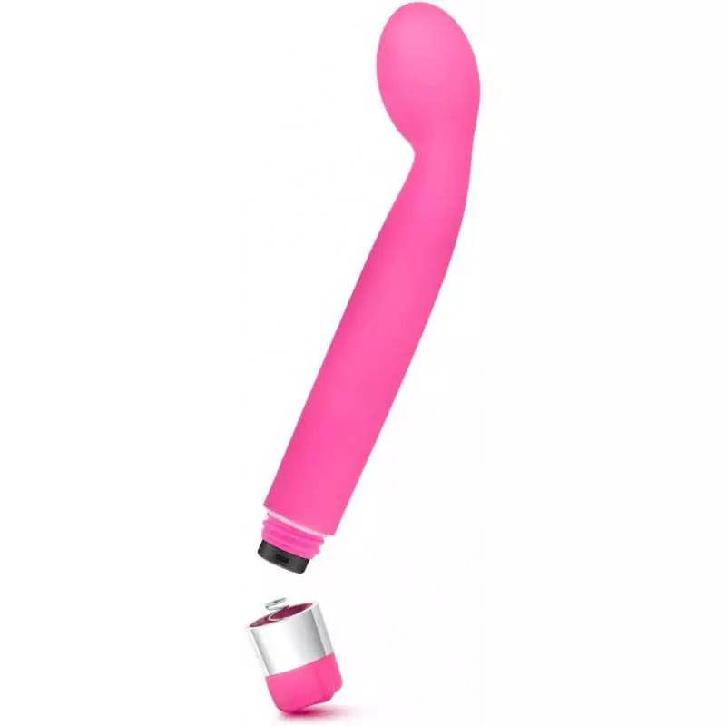 Blush Rose Scarlet G - G Spot Vibrator Stimulator - Curved Bulbous Tip for Intense Stimulation - Satin Smooth Feel - IPX7 Waterp