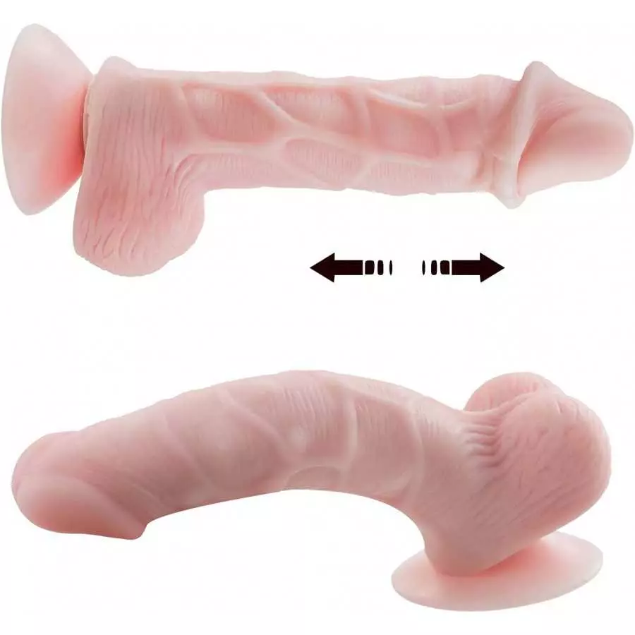Strap-on Dildo 7.6 Clear Dildo with Strong Suction Cup,Sex Toys for Female Masturbation and Lesbian