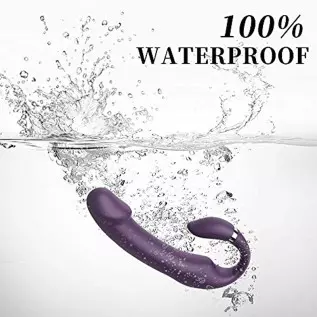 MAIPULA Strap Dildo Vibrator Adult Toy for G Spot and Clit Stimulation, Silent, Waterproof, Heated, with 10 Vibration Modes, Rec MAIPULA Strap Dildo Vibrator Adult Toy for G Spot and Clit Stimulation, Silent, Waterproof, Heated, with 10 Vibration Modes, Rec