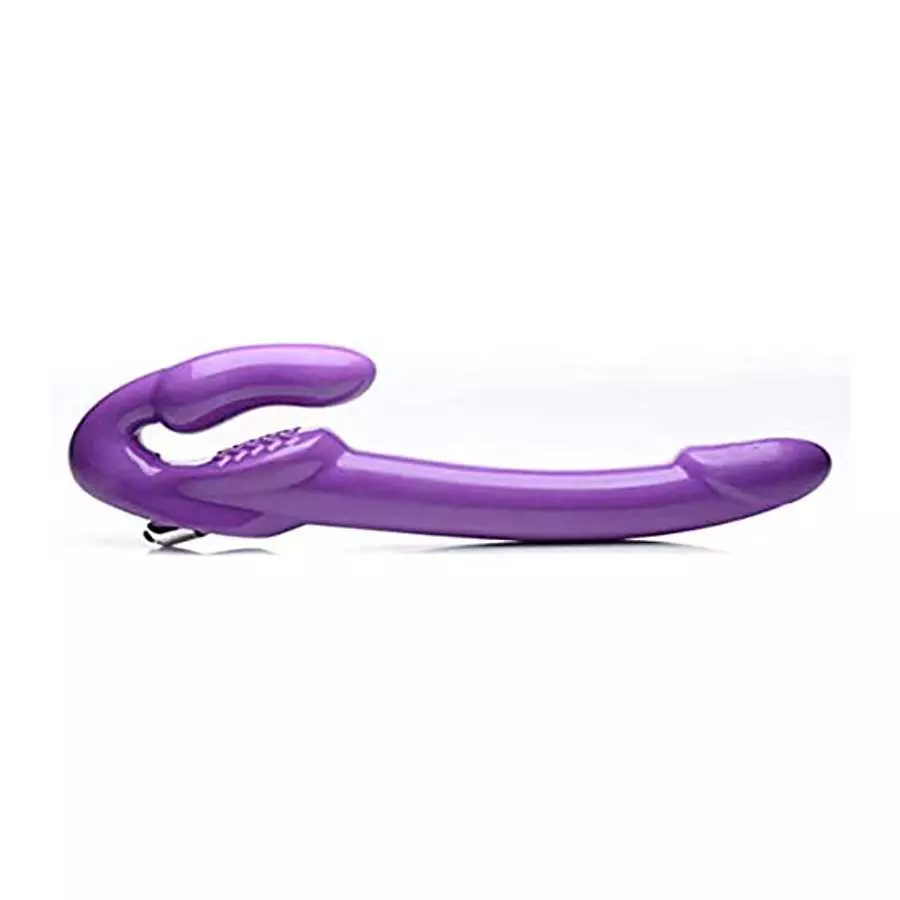 7X Revolver 2 Inch Thick Vibrating Strapless Strap-on 7X Revolver 2 Inch Thick Vibrating Strapless Strap-on