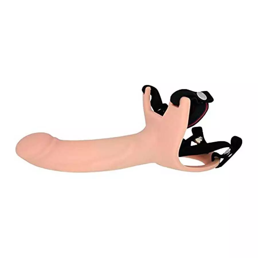 5 inch Silicone Hollow Strap On Harness - Erectile Dysfunction Aid Penis Enhancer - Comfortable Strapon Adult Sex Toy 5 inch Silicone Hollow Strap On Harness - Erectile Dysfunction Aid Penis Enhancer - Comfortable Strapon Adult Sex Toy