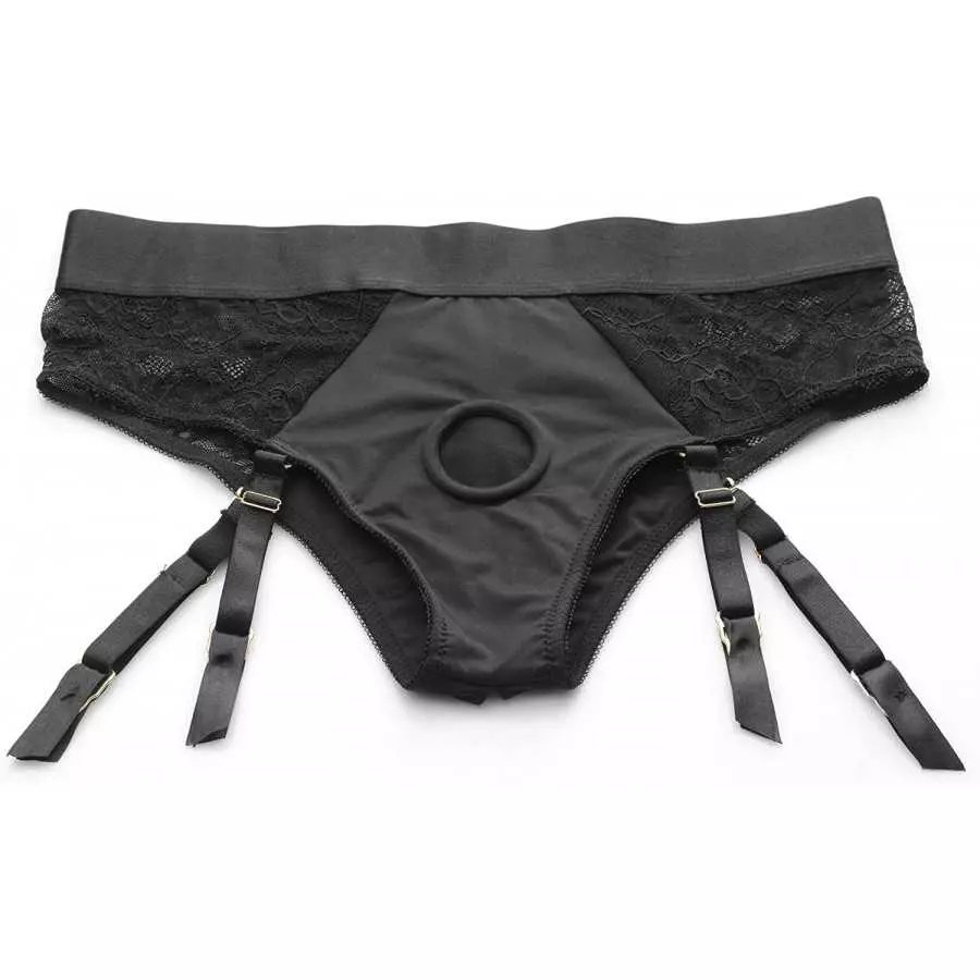 STRAP U Panty Dildo Harness with Garter Straps & Universal O-Ring That Fits Most Strap-On Dildos. Pegging Toys Sex Harness & Sex STRAP U Panty Dildo Harness with Garter Straps & Universal O-Ring That Fits Most Strap-On Dildos. Pegging Toys Sex Harness & Sex