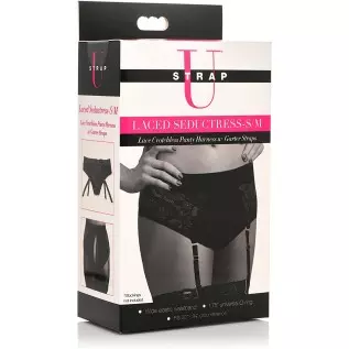 STRAP U Panty Dildo Harness with Garter Straps & Universal O-Ring That Fits Most Strap-On Dildos. Pegging Toys Sex Harness & Sex STRAP U Panty Dildo Harness with Garter Straps & Universal O-Ring That Fits Most Strap-On Dildos. Pegging Toys Sex Harness & Sex