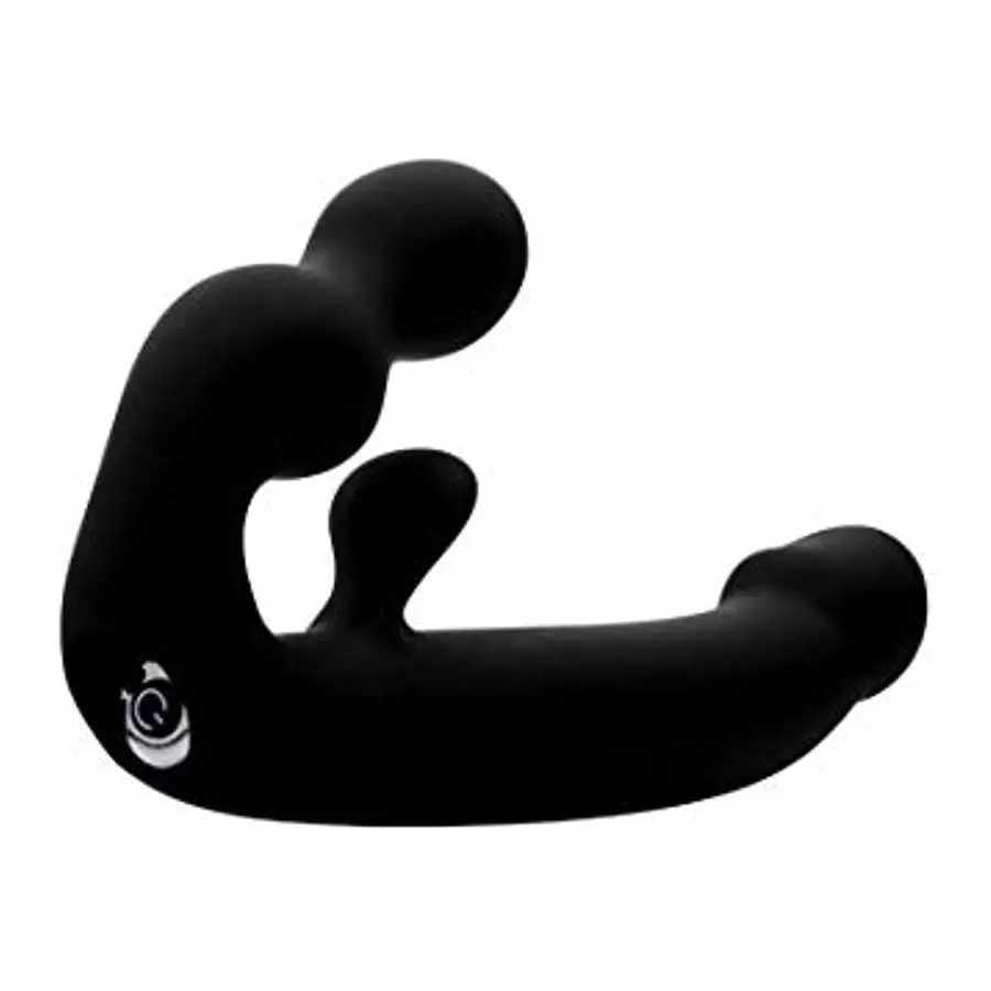 Strap U Tri-volver Rechargeable Strapless Strap On