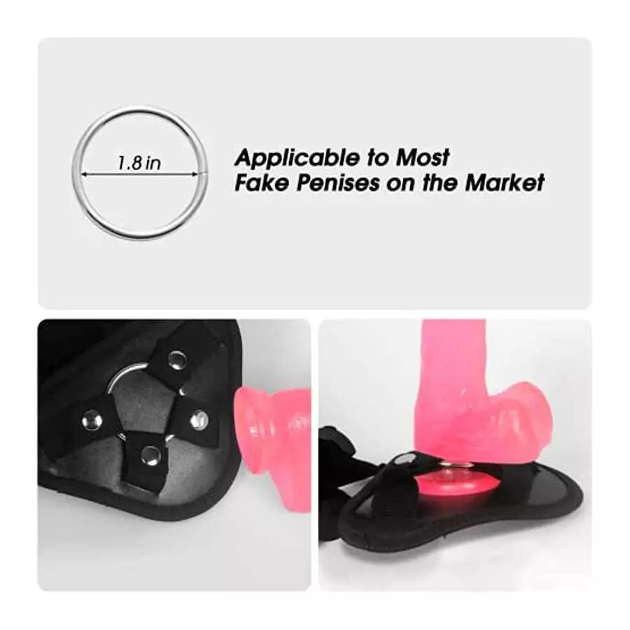 Adjustable Strap On Harness for Women,Strapless Wearable Panties Sex Toys for Lesbian Couples