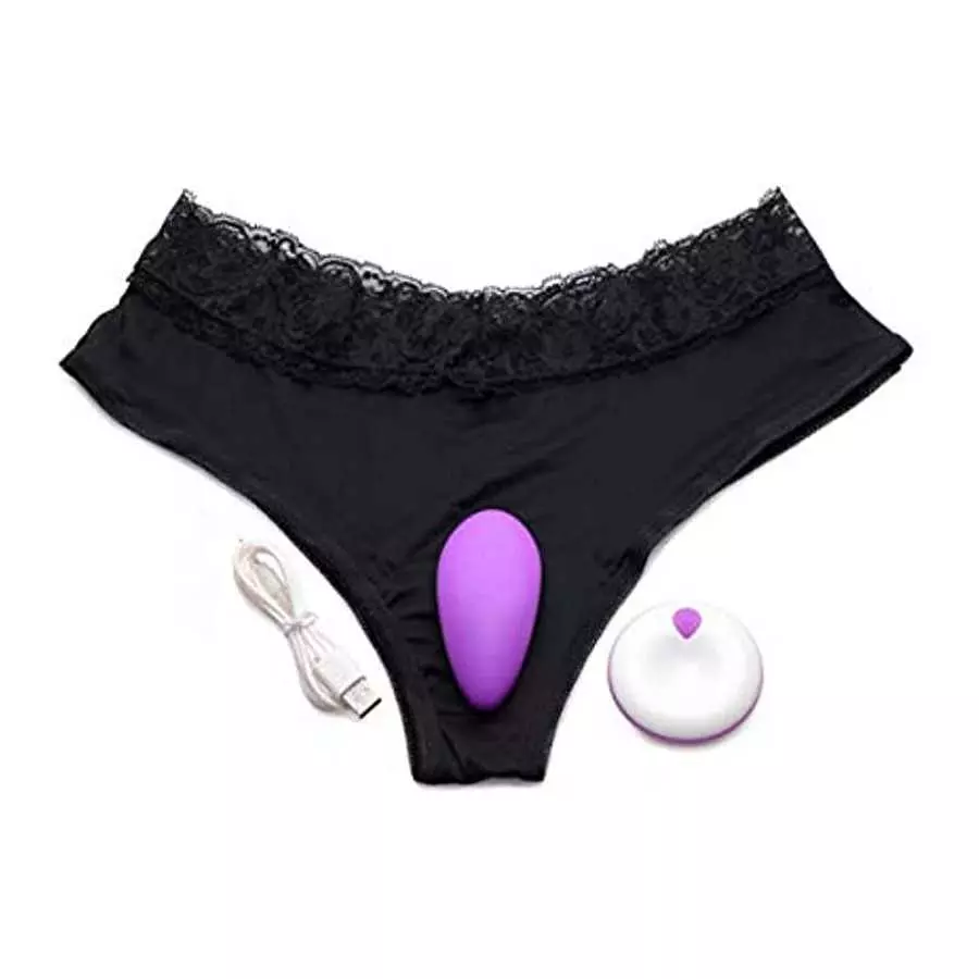 Frisky Naughty Knickers Silicone Remote Panty Vibe Frisky Naughty Knickers Silicone Remote Panty Vibe