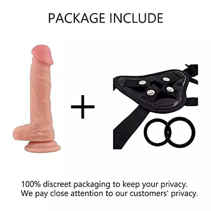 Wearable Strap-on with Soft Toys for Women