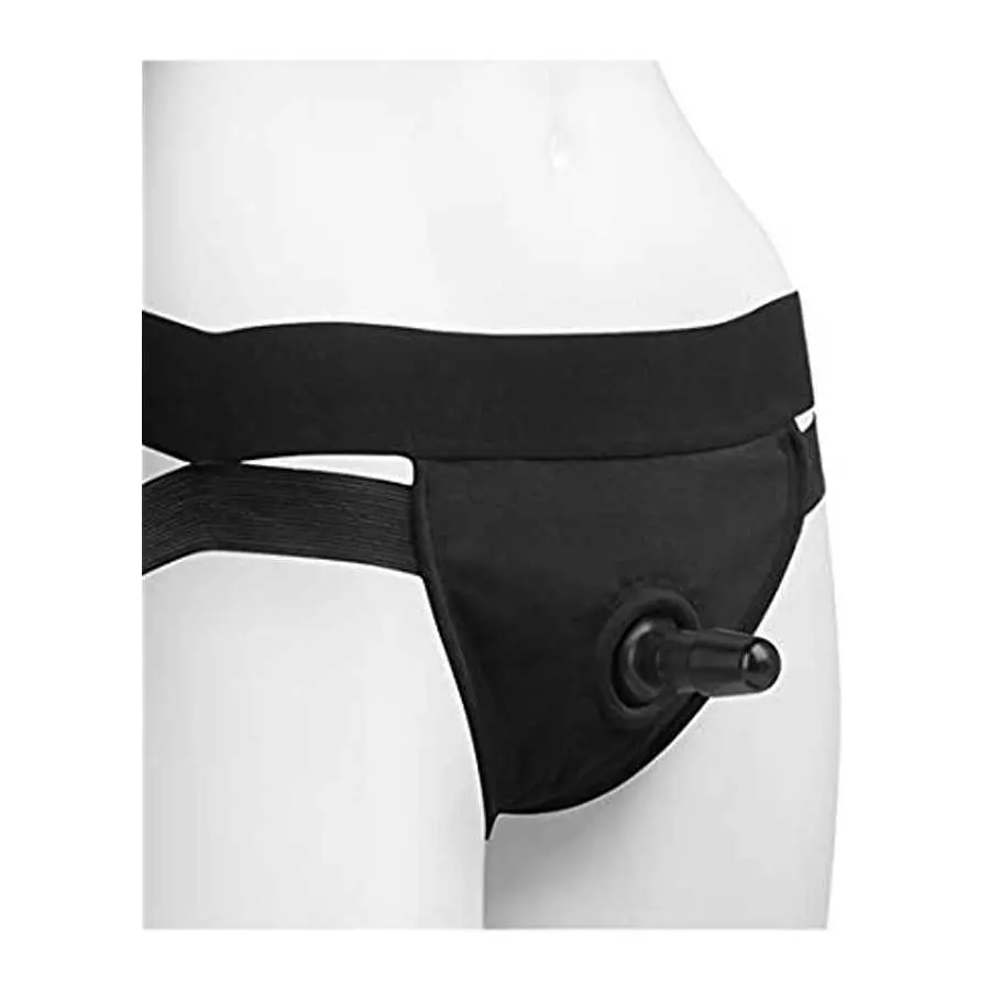 Doc Johnson Vac-U-Lock - Panty Harness with Plug - Dual Strap - Compatible with all Vac-U-Lock Dildos - Large/Extra Large Doc Johnson Vac-U-Lock - Panty Harness with Plug - Dual Strap - Compatible with all Vac-U-Lock Dildos - Large/Extra Large