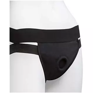 Doc Johnson Vac-U-Lock - Panty Harness with Plug - Dual Strap - Compatible with all Vac-U-Lock Dildos - Large/Extra Large Doc Johnson Vac-U-Lock - Panty Harness with Plug - Dual Strap - Compatible with all Vac-U-Lock Dildos - Large/Extra Large