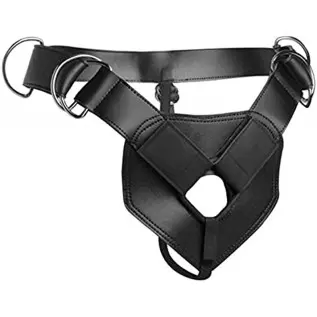 Flaunt Heavy Duty Strap On Harness with Dildo