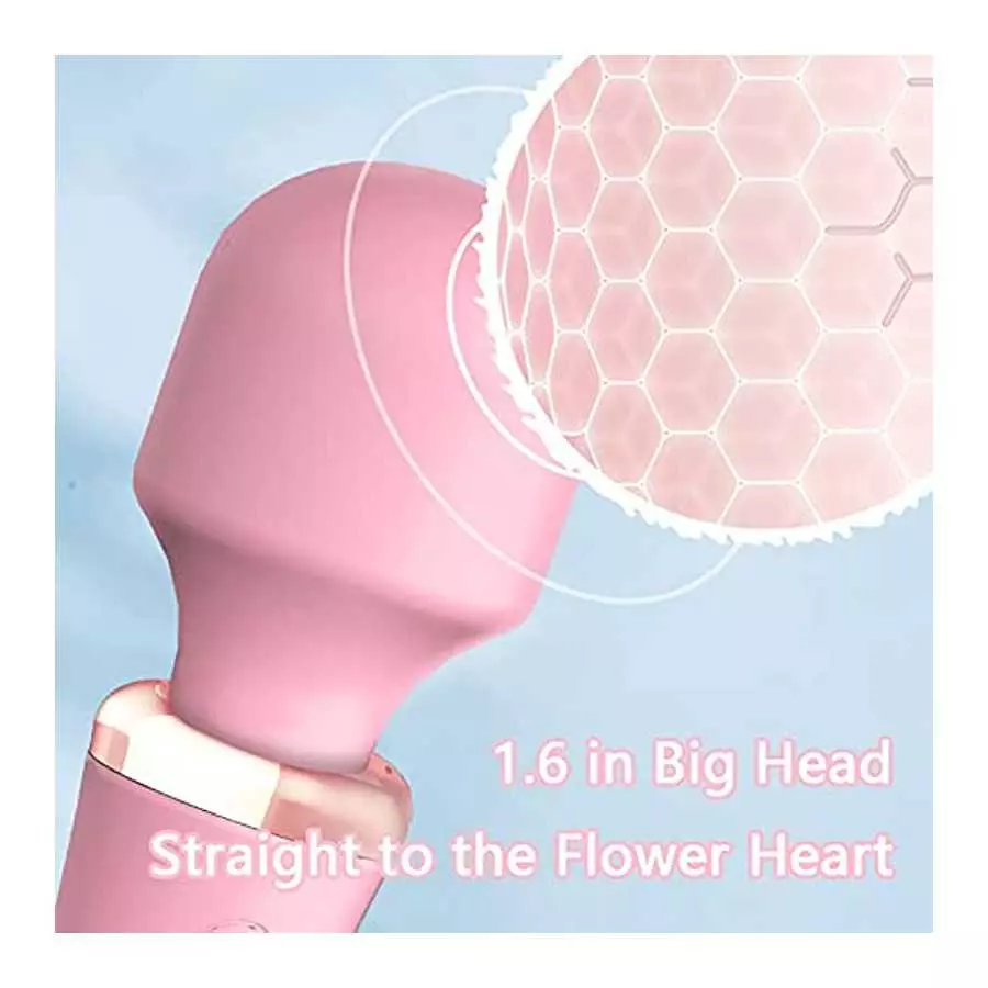 Rechargeable Personal Massager-10 Frequency Front and Rear Ddouble Vibration Heating-Perfect for Tension Relief Sex Toys,Vibrato