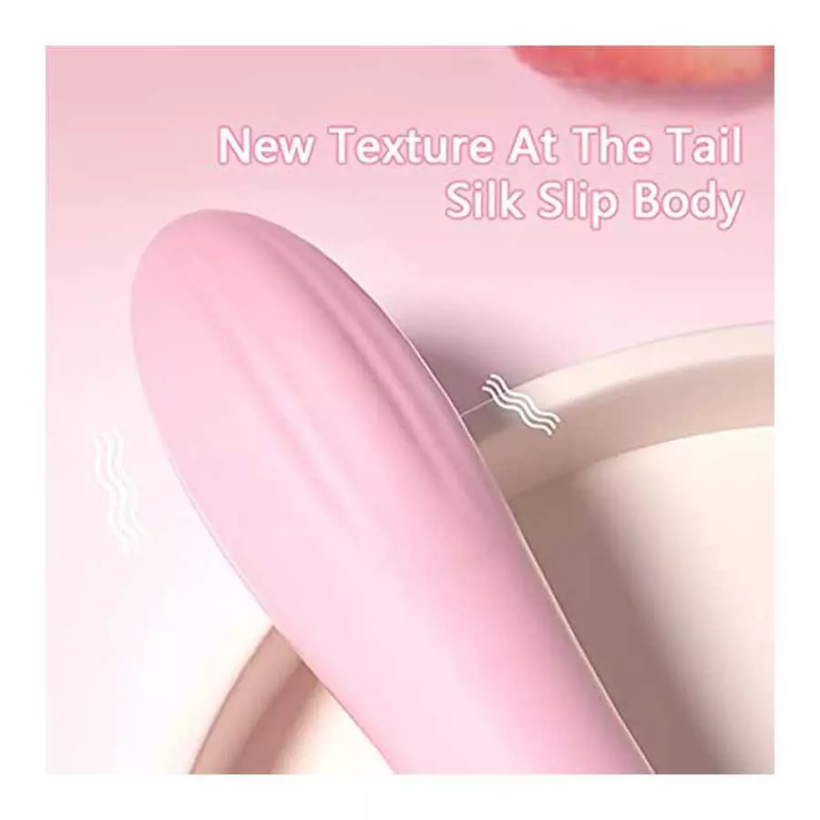 Rechargeable Personal Massager-10 Frequency Front and Rear Ddouble Vibration Heating-Perfect for Tension Relief Sex Toys,Vibrato