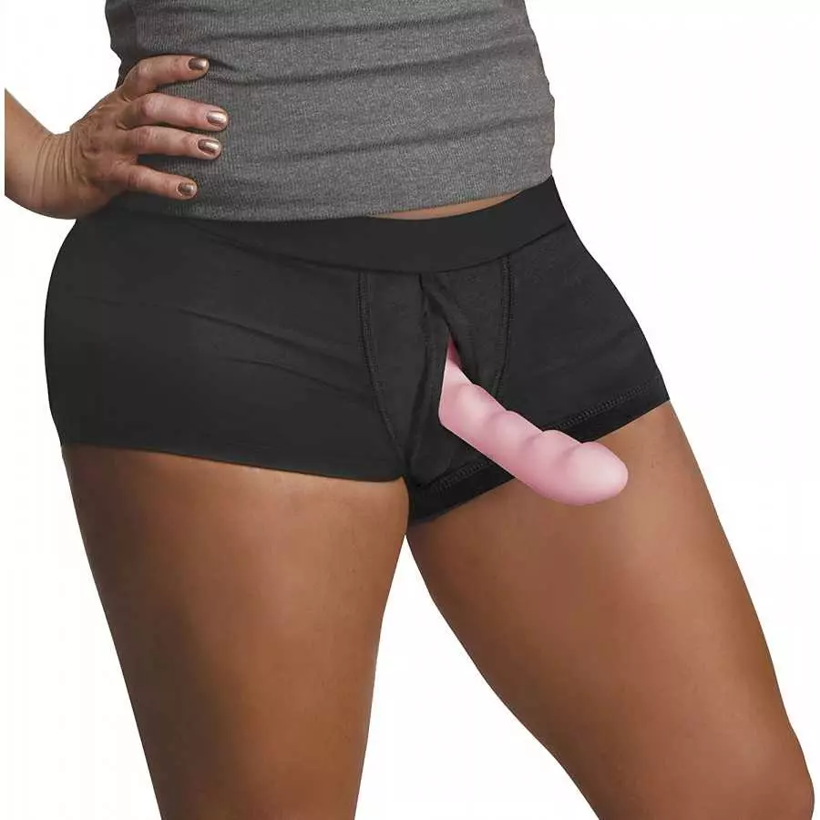 Strap U Incognito Boxer Harness w/Hidden O-Ring for Men, Women & Couples. Hidden Universal O-Ring Incognito Boxer Harness, 1 Pie