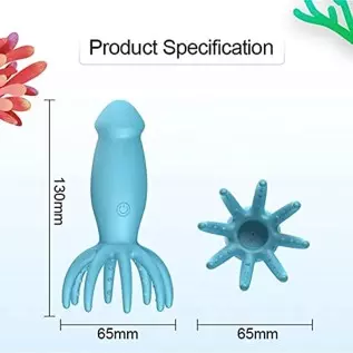 G Spot Vibrator Dildo with 10 Vibration Modes, Soft Silicone Powerful Vibrating Massagers for Clitoral Vagina and Anal Stimulati