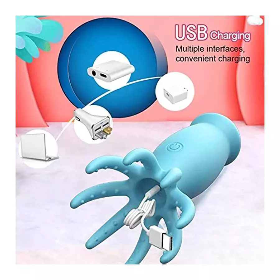 G Spot Vibrator Dildo with 10 Vibration Modes, Soft Silicone Powerful Vibrating Massagers for Clitoral Vagina and Anal Stimulati