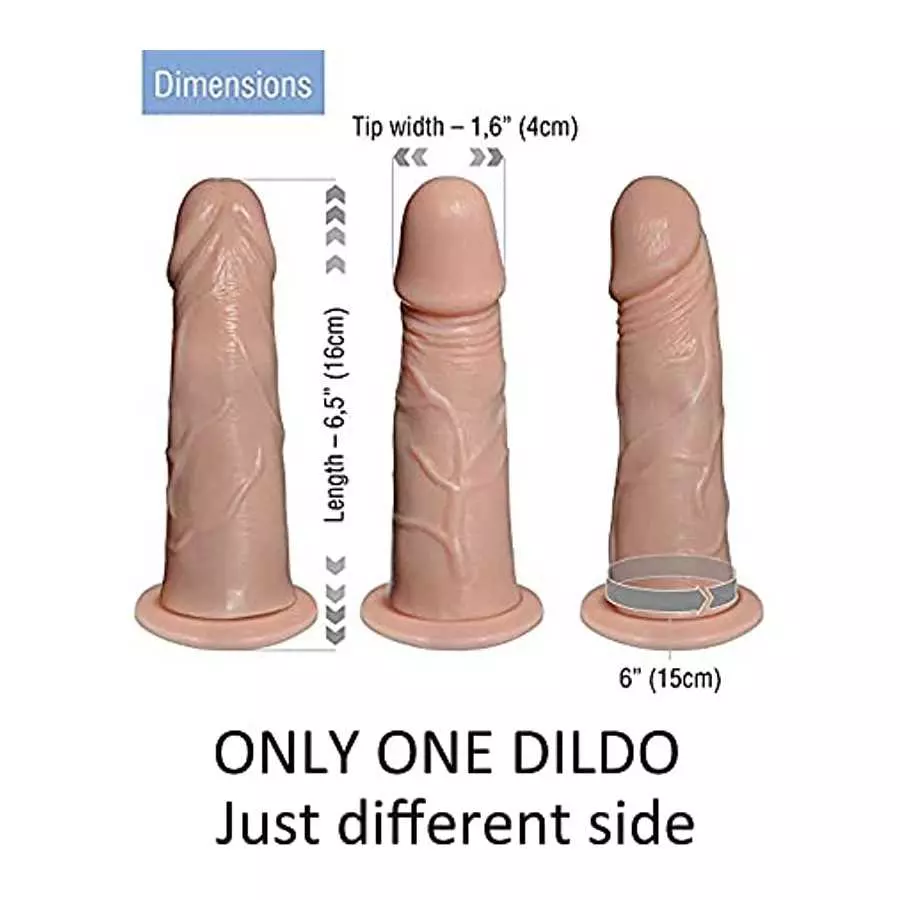 Strap on Dildo Harness for Men to Use on Women with Vibrating Hollow Dildo