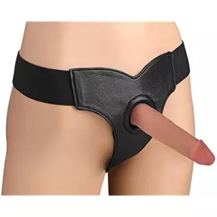 Bailey Velvet Lined Elastic Strap-on Harness