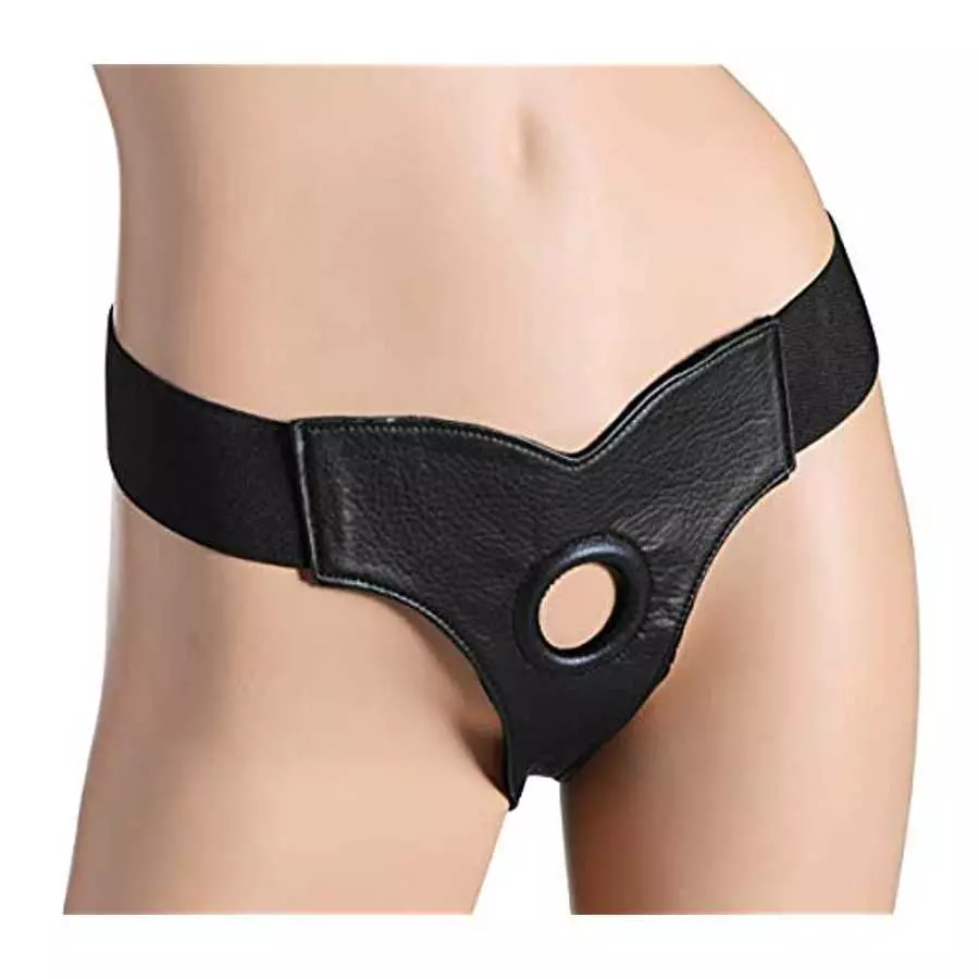 Bailey Velvet Lined Elastic Strap-on Harness