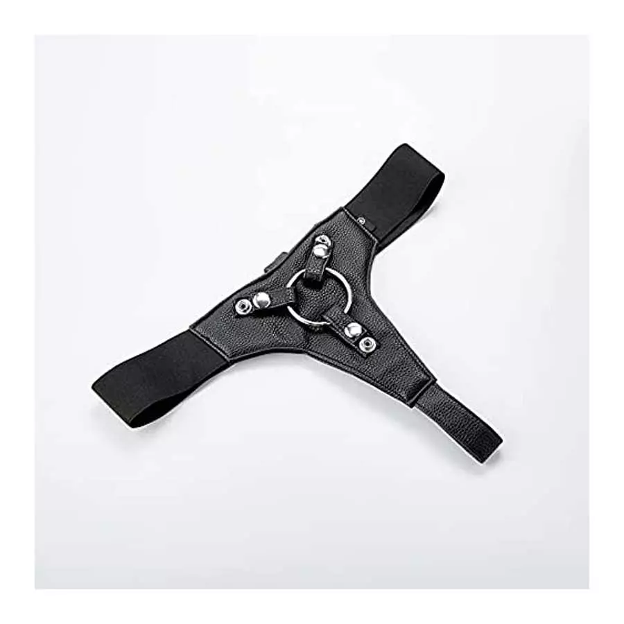 Shots - Ouch! Realistic - 7 Inch - Strap-On - Black, Black