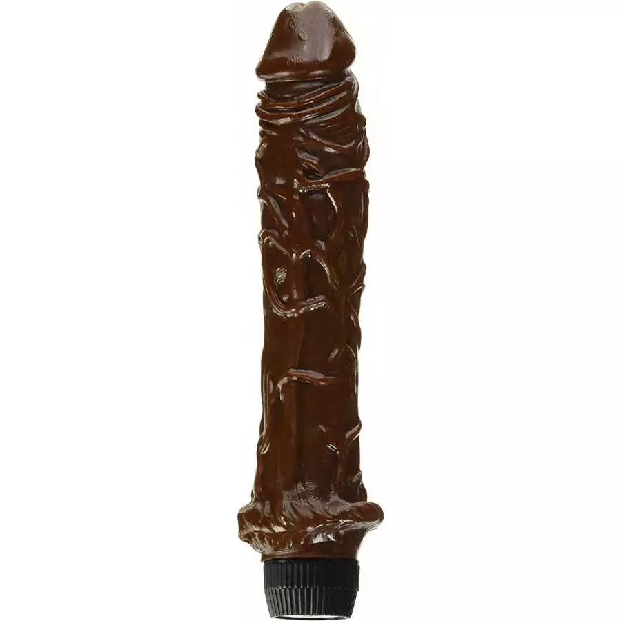 Abs Holdings Kinx Thor Realistic Vibrator, Brown, 8 Inch