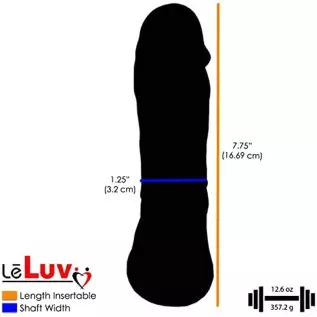 LeLuv Beige Strap On with Vibrating 7.75 Inch Dong on a Chrome-Detailed Adjustable Harness LeLuv Beige Strap On with Vibrating 7.75 Inch Dong on a Chrome-Detailed Adjustable Harness