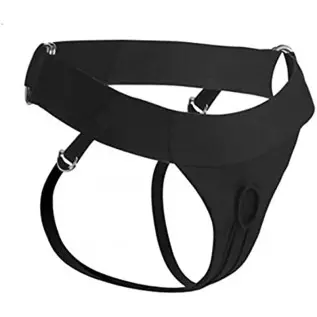 Avalon Jock Style Strap On Harness with Dildo Bulk