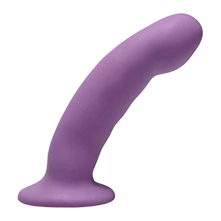 Flaunt Strap On with Purple Silicone Dildo