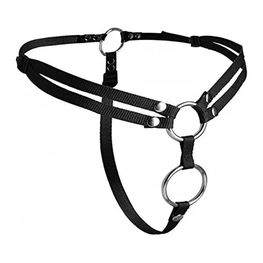Strap U Unity Double Penetration Strap On Harness---(Package of 3) Strap U Unity Double Penetration Strap On Harness---(Package of 3)