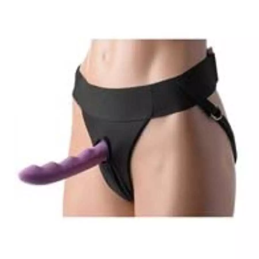 Avalon Jock Style Strap On Harness with Dildo