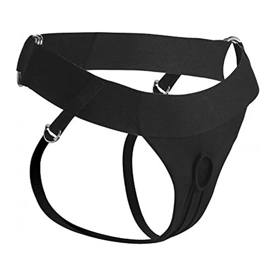 Avalon Jock Style Strap On Harness with Dildo