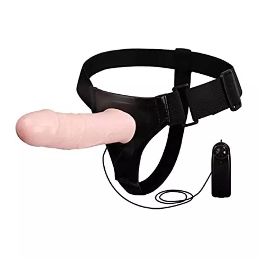 Strap-On Vibrating Dildo, Wearable Realistic Dildos with Remote Control Hollow Shaft Vibration Adult Sex Toys for Men Strap-On Vibrating Dildo, Wearable Realistic Dildos with Remote Control Hollow Shaft Vibration Adult Sex Toys for Men