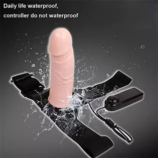 Strap-On Vibrating Dildo, Wearable Realistic Dildos with Remote Control Hollow Shaft Vibration Adult Sex Toys for Men Strap-On Vibrating Dildo, Wearable Realistic Dildos with Remote Control Hollow Shaft Vibration Adult Sex Toys for Men