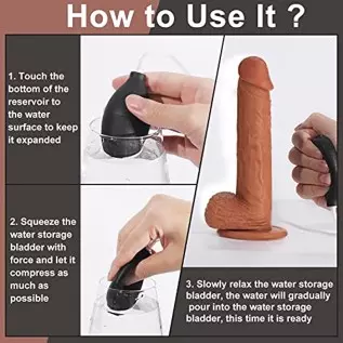Realistic Squirting Dildo Ejaculating Penis for Beginners with Strong Suction Cup for Hands-Free Play,Soft Dildo with Curved Sha Realistic Squirting Dildo Ejaculating Penis for Beginners with Strong Suction Cup for Hands-Free Play,Soft Dildo with Curved Sha
