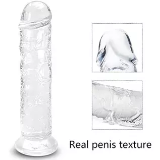 12.5 * 2.3 Inch Huge Dildos Realistic Crystal Dildo with Strong Suction Cup Hands-Free Huge Dong Big Size Adult Sex Toy for Wome 12.5 * 2.3 Inch Huge Dildos Realistic Crystal Dildo with Strong Suction Cup Hands-Free Huge Dong Big Size Adult Sex Toy for Wome