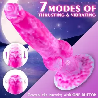 8.8 inches Thrusting Dildo Women Sex Toys - 2in1 Upgrade Fantasy Vibrating Dildo Thrusting Vibrator with 7 Modes for G-spot Stim 8.8 inches Thrusting Dildo Women Sex Toys - 2in1 Upgrade Fantasy Vibrating Dildo Thrusting Vibrator with 7 Modes for G-spot Stim