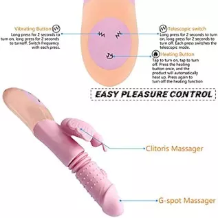 YNFKEHL G—Spot Vibrator for Vagina Stimulation, Ultra Soft Bendable Rechargeable Dildo Vibrator with 9 Vibration Patterns-Adult YNFKEHL G—Spot Vibrator for Vagina Stimulation, Ultra Soft Bendable Rechargeable Dildo Vibrator with 9 Vibration Patterns-Adult