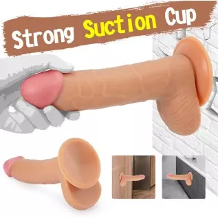 Realistic Dildo for Women, 8.5 inch Adult Sensory Toys Sex Dildo with Suction Cup Body-Safe Material Big Dildos Adult Sex Toys f Realistic Dildo for Women, 8.5 inch Adult Sensory Toys Sex Dildo with Suction Cup Body-Safe Material Big Dildos Adult Sex Toys f