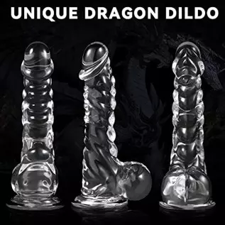 Clear Dildo 9 Inch G spot Monster Dildo,Dildo for Women with Soft Material and Strong Suction Cup for Hands-Free Play,Sex Toys f Clear Dildo 9 Inch G spot Monster Dildo,Dildo for Women with Soft Material and Strong Suction Cup for Hands-Free Play,Sex Toys f