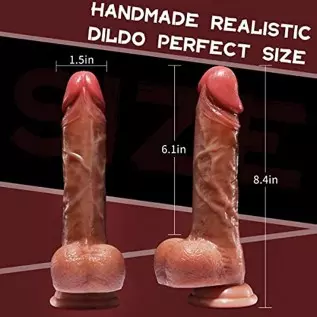 Thrusting Dildo Vibrator with 8 Thrusting Modes and 10 Vibration Modes, 8.4 Inch Realistic Vibrating Dildos for G-spot Anal Stim Thrusting Dildo Vibrator with 8 Thrusting Modes and 10 Vibration Modes, 8.4 Inch Realistic Vibrating Dildos for G-spot Anal Stim