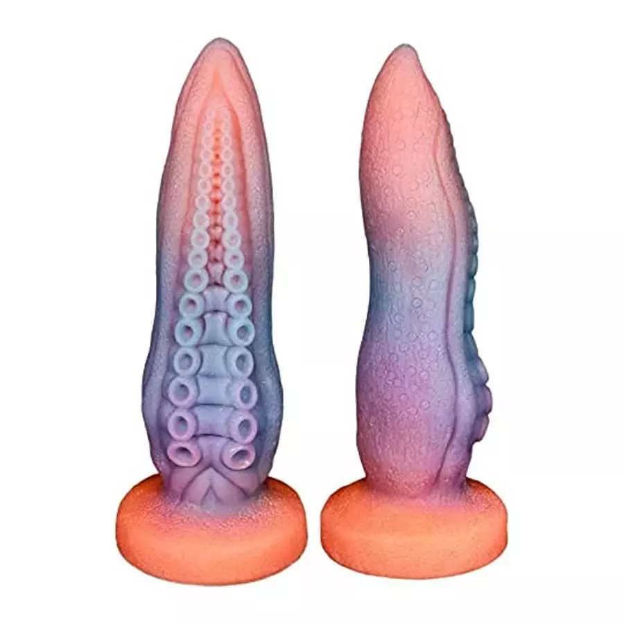 9.44" Tentacle Huge Dildo Luminous Octopus Dildo, Silicone G-spot Dildo with Strong Suction Cup, Dildos Sex Toys for Women 9.44" Tentacle Huge Dildo Luminous Octopus Dildo, Silicone G-spot Dildo with Strong Suction Cup, Dildos Sex Toys for Women