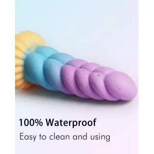 Realistic Monster Silicone Dildo - 8.6" Shaped Liquid Dildo with Strong Suction Cup, Huge Thick Dildo for Women, Anal Plug Dildo