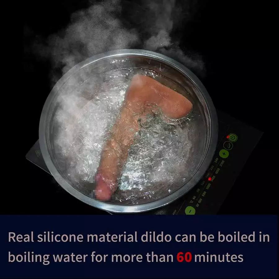 9 Inch Black Realistic Dildo Feels Like Skin, with Huge Strong Suction Cup Dildos for Hands-Free Play, Soft Liquid Silicone Anal