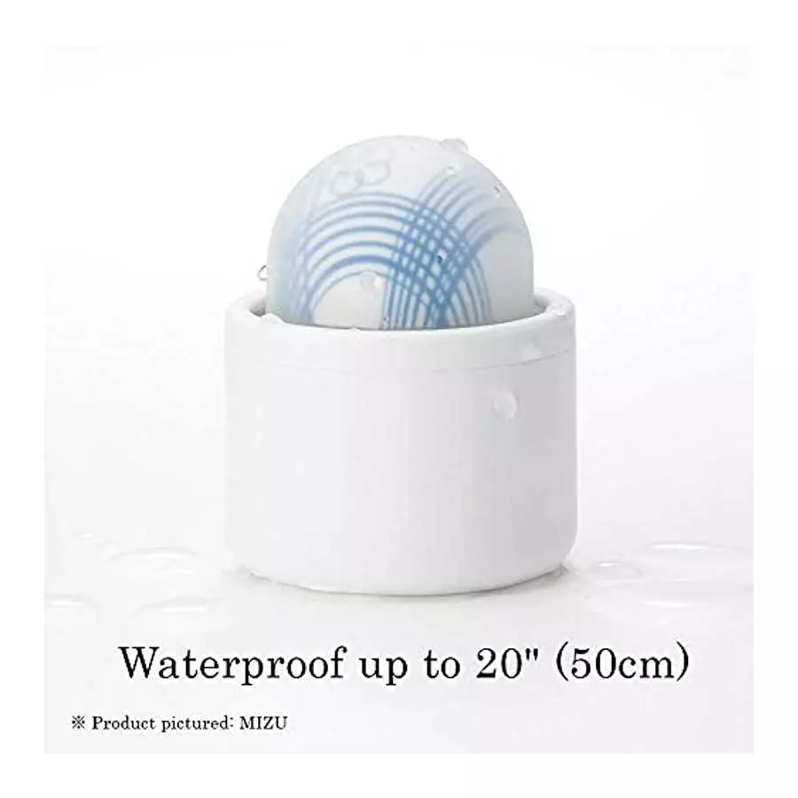 TENGA HMT-01 iroha Temari Mizu Vibrator for Women, Palm-Sized Waterproof Rechargeable Vibrator