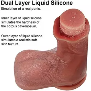 10 Inch Extra Large Silicone Realistic Dildo Soft Huge Dong and Thick XXL Dual Density Life Like Real Skin, with Strong Suction