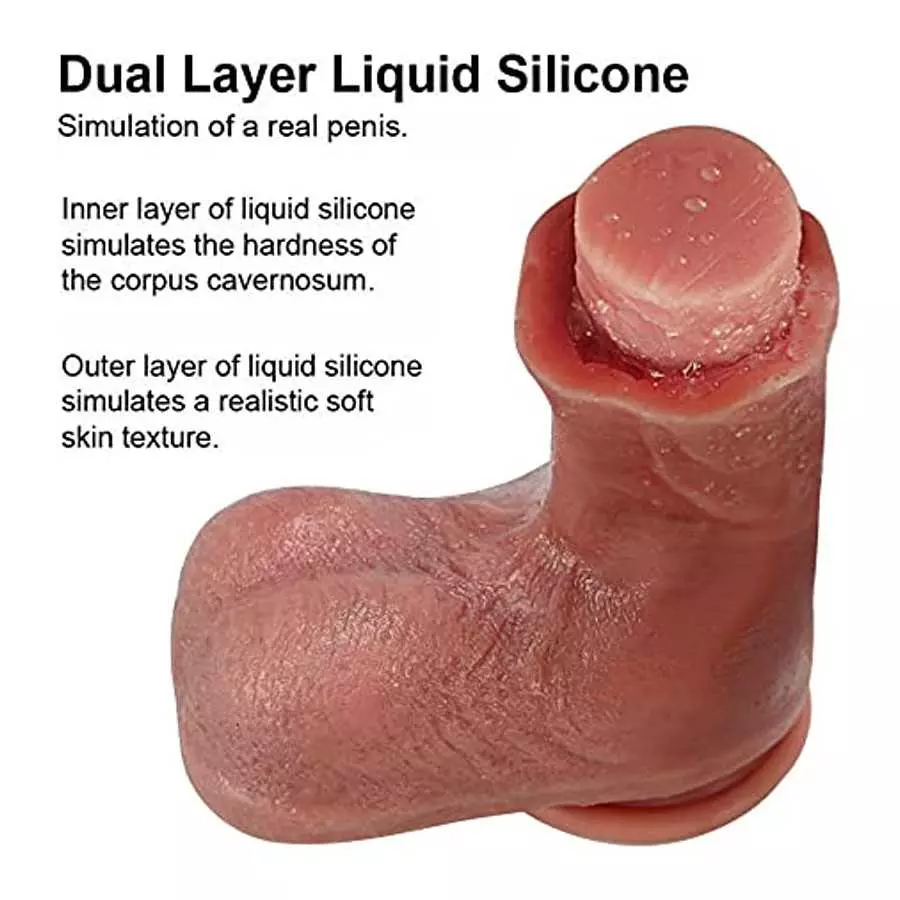 10 Inch Extra Large Silicone Realistic Dildo Soft Huge Dong and Thick XXL Dual Density Life Like Real Skin, with Strong Suction