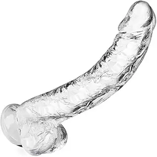 Dildo 9.4" Realistic Suction Cup G-Spot Dildo for Women, Big Anal Dildo for Men and Gay Couples Adult Sex Toys Perfect Lover Gif